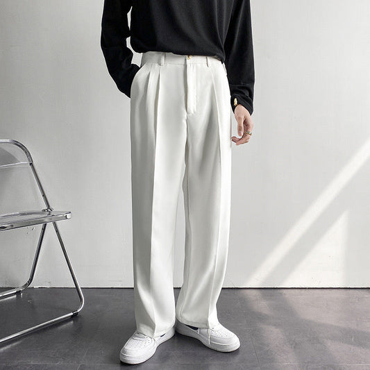 Pantalón Noir Pleat Tailored