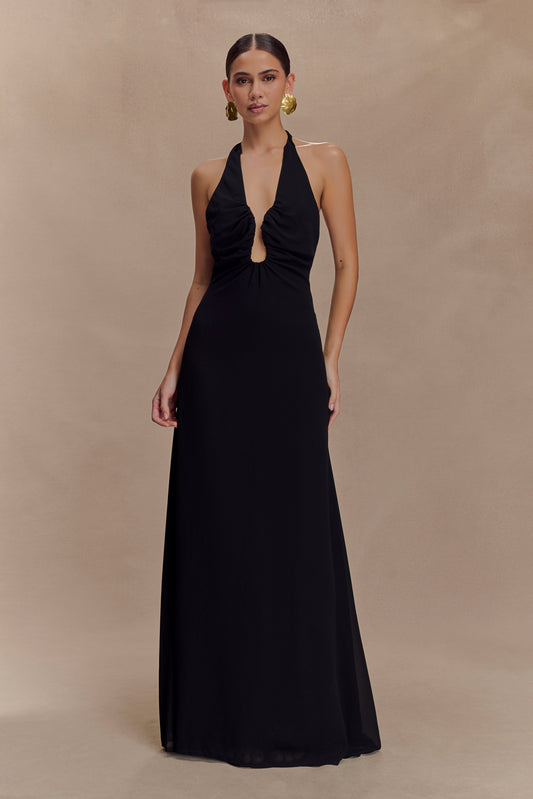 Noir Halo Dress