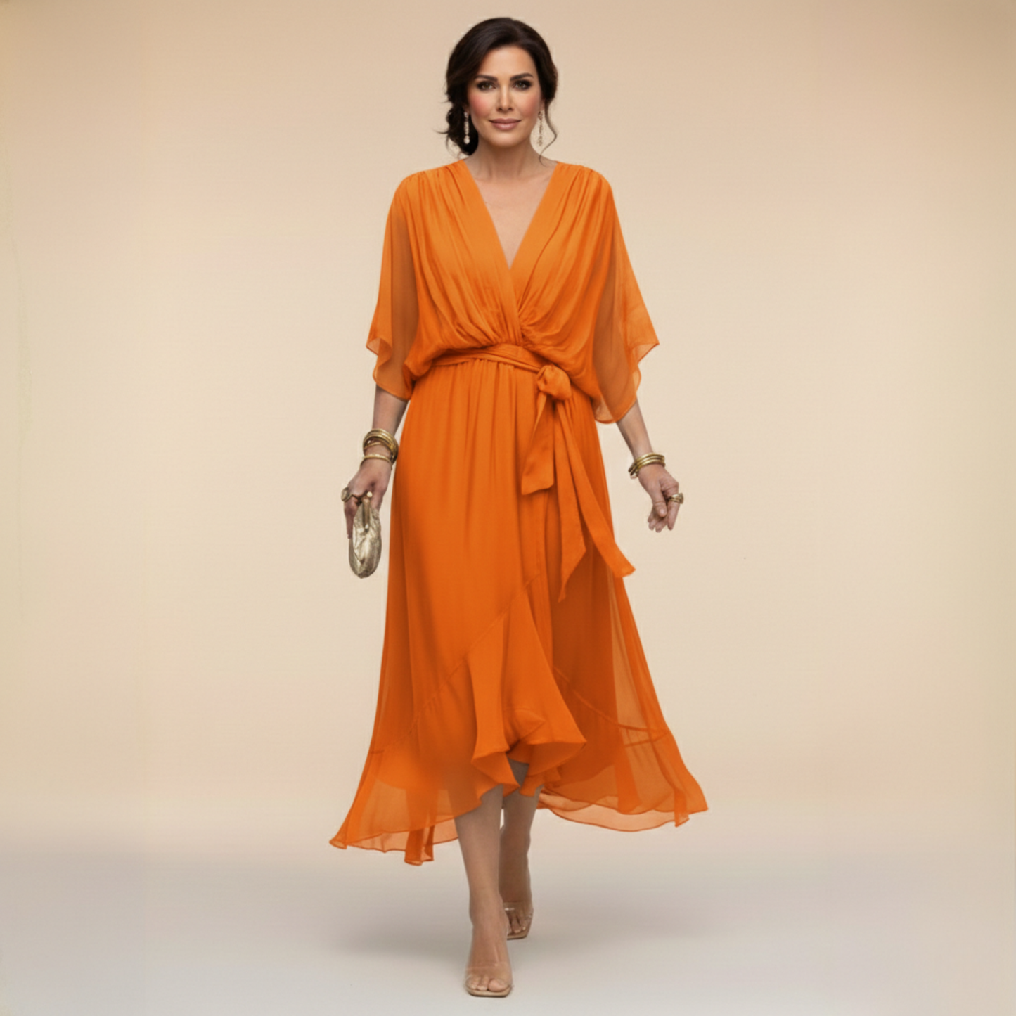 Amber Flow Dress