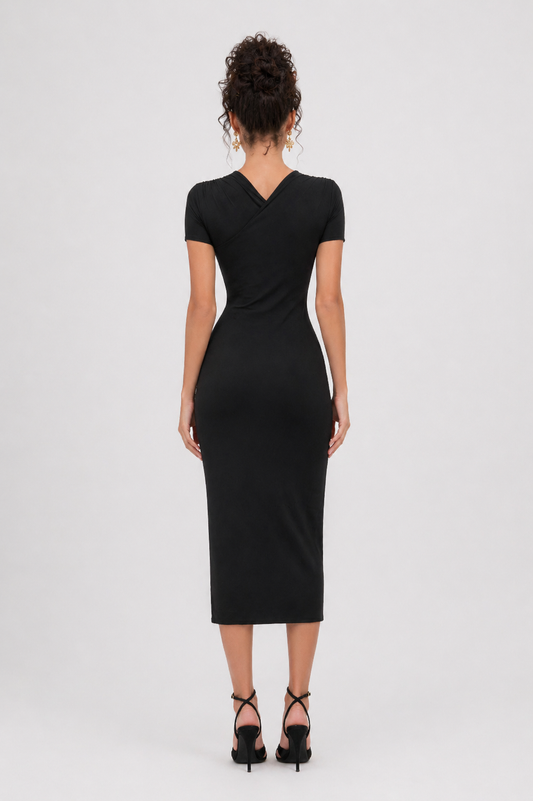 Noir Contour Dress