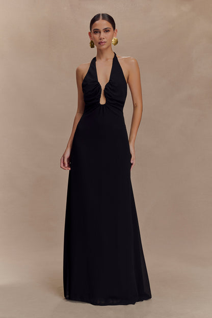 Noir Halo Dress