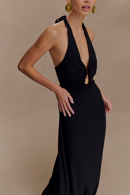 Noir Halo Dress