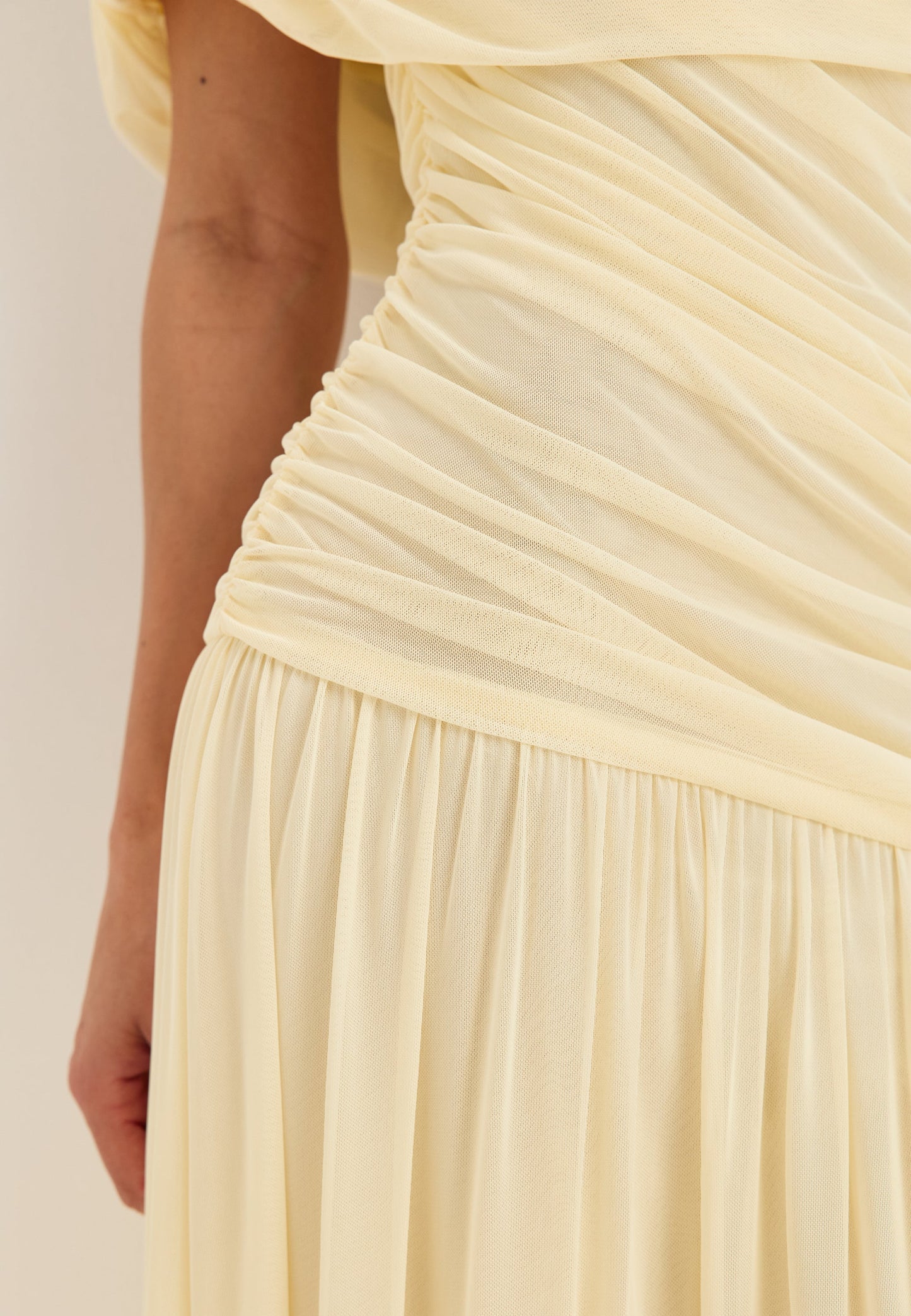 Vestido Vanilla Drapé