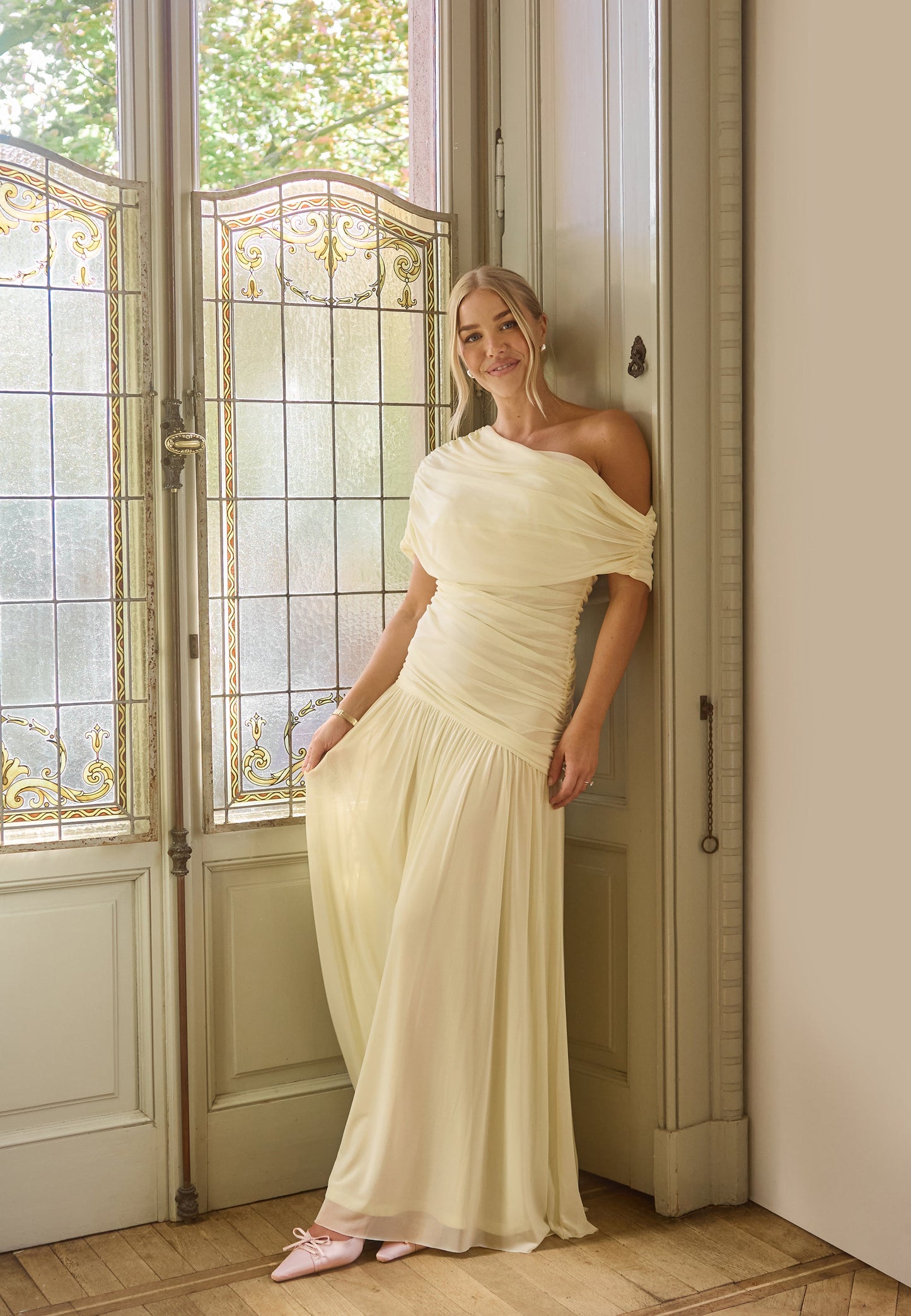 Vestido Vanilla Drapé