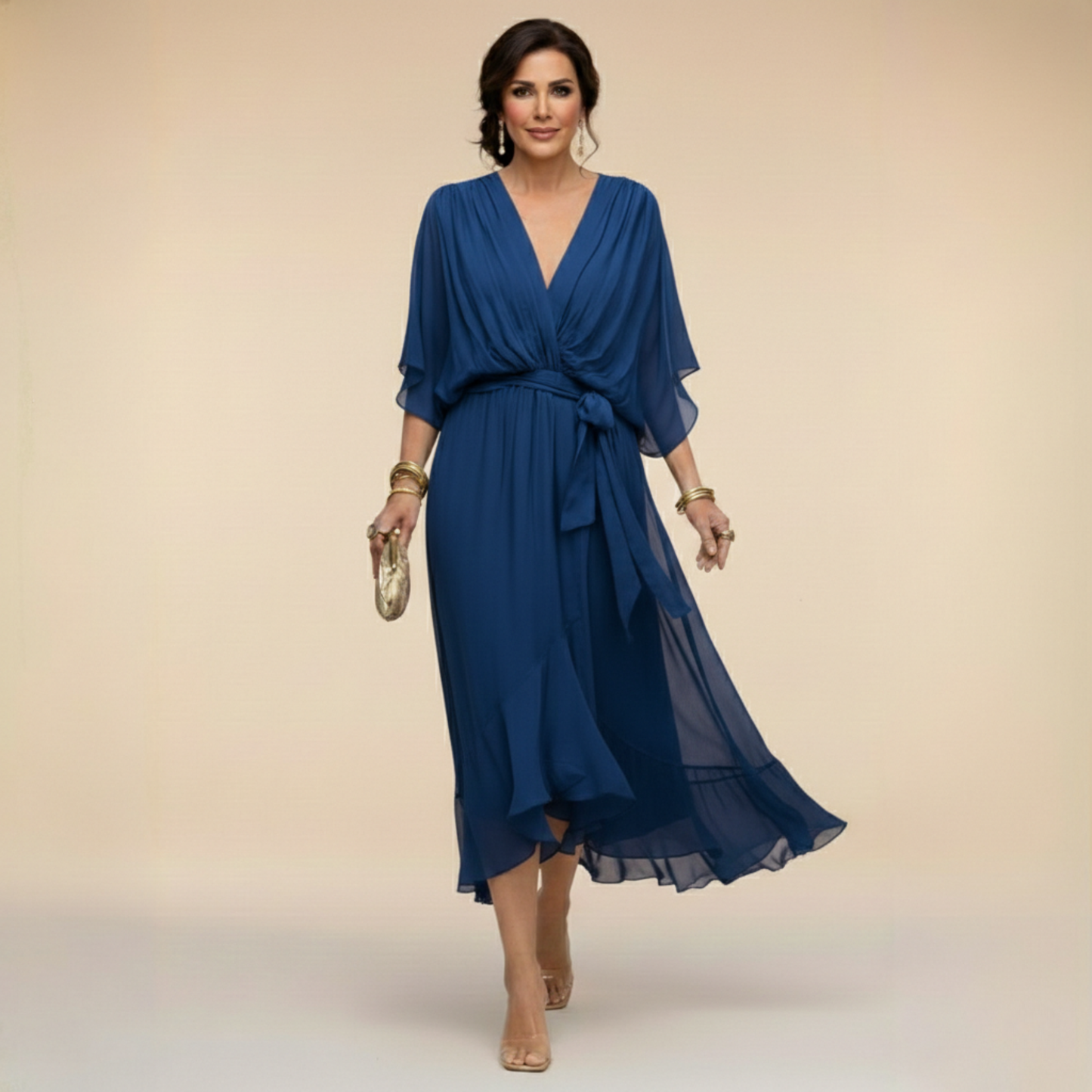 Amber Flow Dress