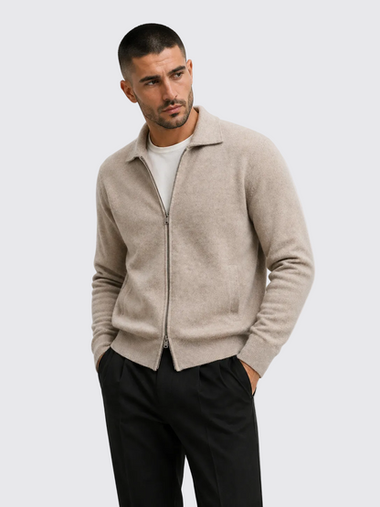Cardigan Milano Merino Zip