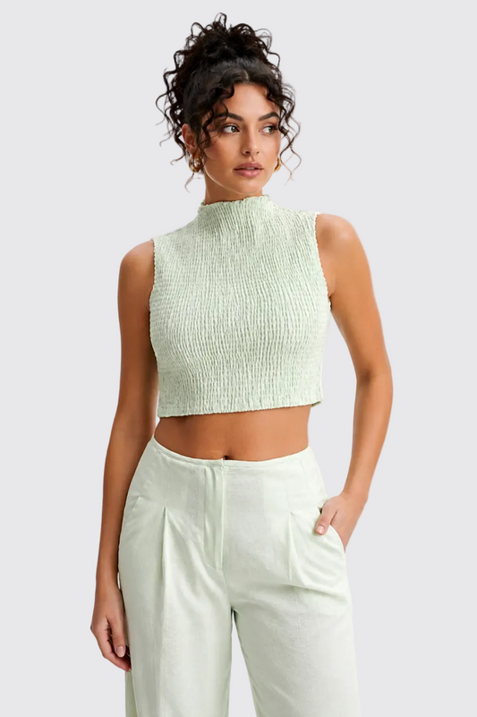 Mint Texture Crop