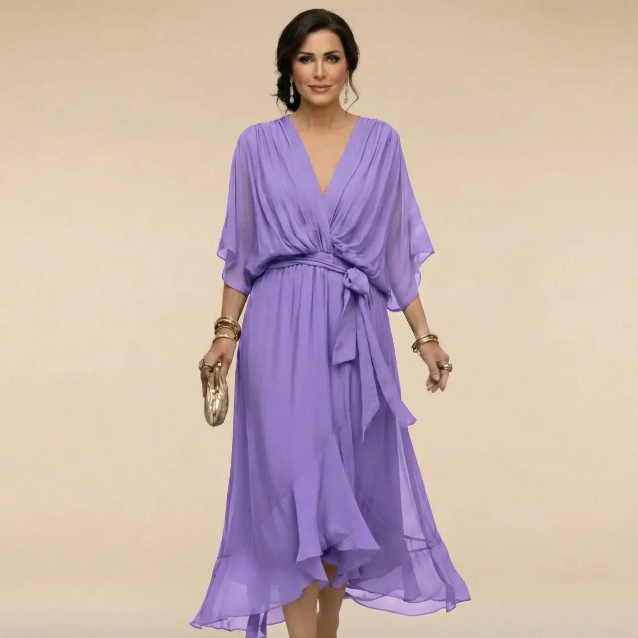 Amber Flow Dress