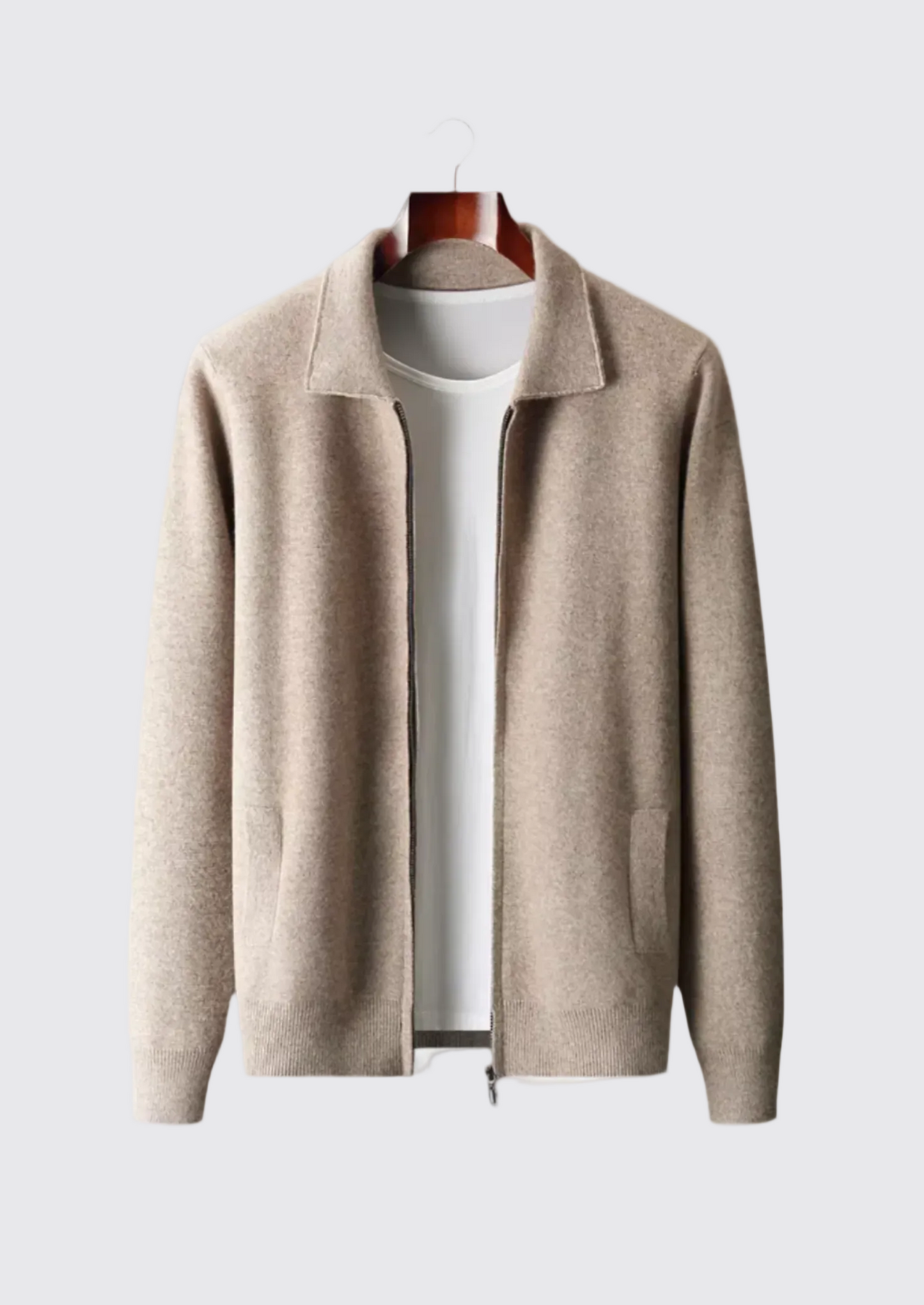 Cardigan Milano Merino Zip