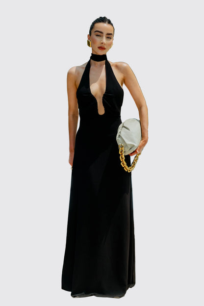 Noir Halo Dress